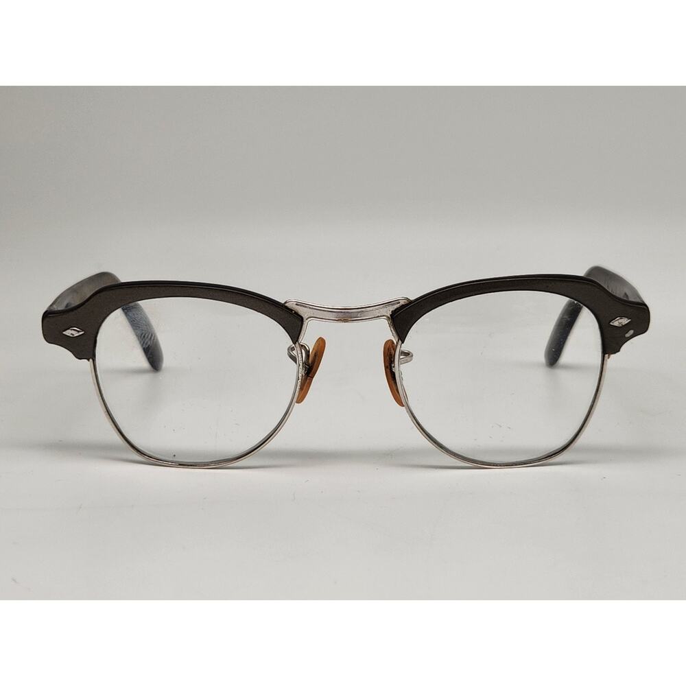 Vintage Bausch & Lomb 12K GF Bifocal Eye Glasses Eyeglasses Frame 20 - 44